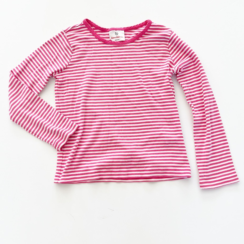 Hanna Andersson Striped Long Sleeve Top